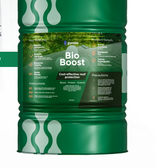 GoNano NuRoof Boost™ 5-gallon container